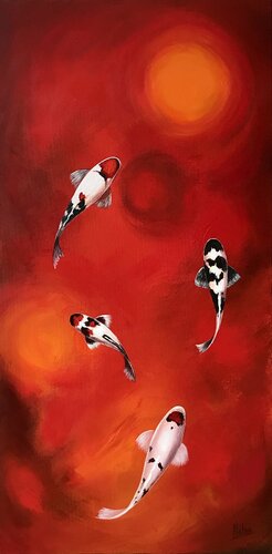 Sun van Natalia Nosek (NATXA), Schilderij te koop op Singulart