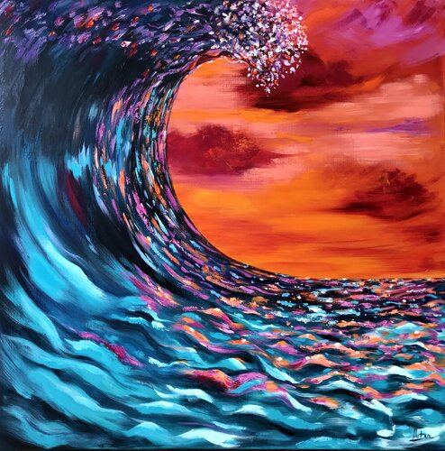 Giant van Natalia Nosek (NATXA), Schilderij te koop op Singulart