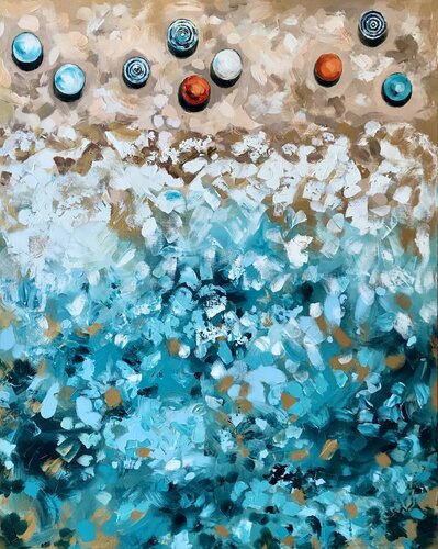 Forever Summer van Natalia Nosek (NATXA), Schilderij te koop op Singulart