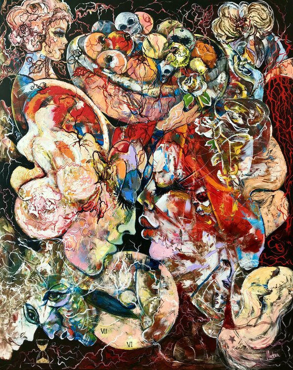 バンクシ-♦️ベトリア-ノ　絵画　現代アート　ダンス　歌う執事　美術品　インテリア バンクシ-♦️ベトリア-ノ 絵画 現代アート ダンス 歌う執事