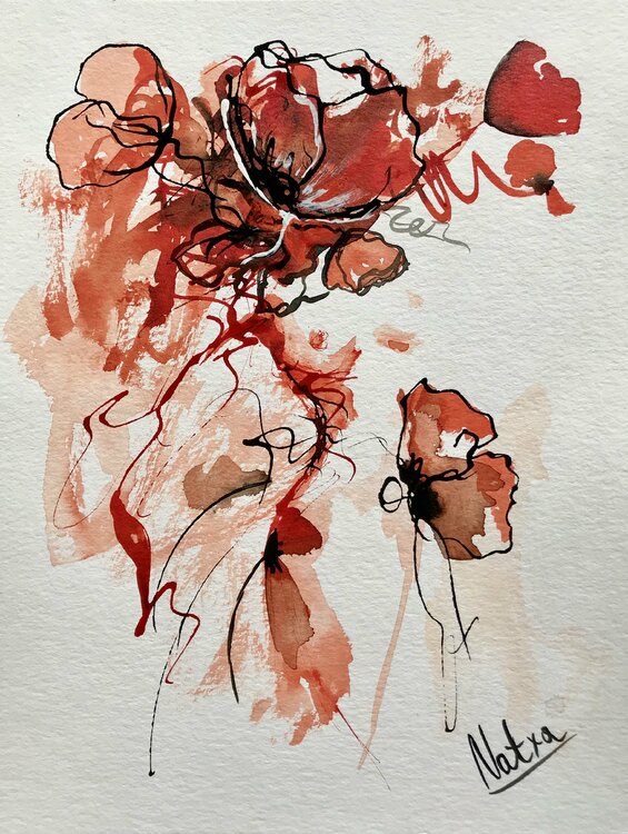 Red Poppy Natalia Nosek (NATXA)