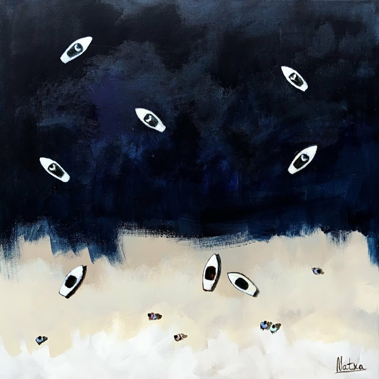 Nordic morning-2 Natalia Nosek (NATXA) Dipinto originale in vendita