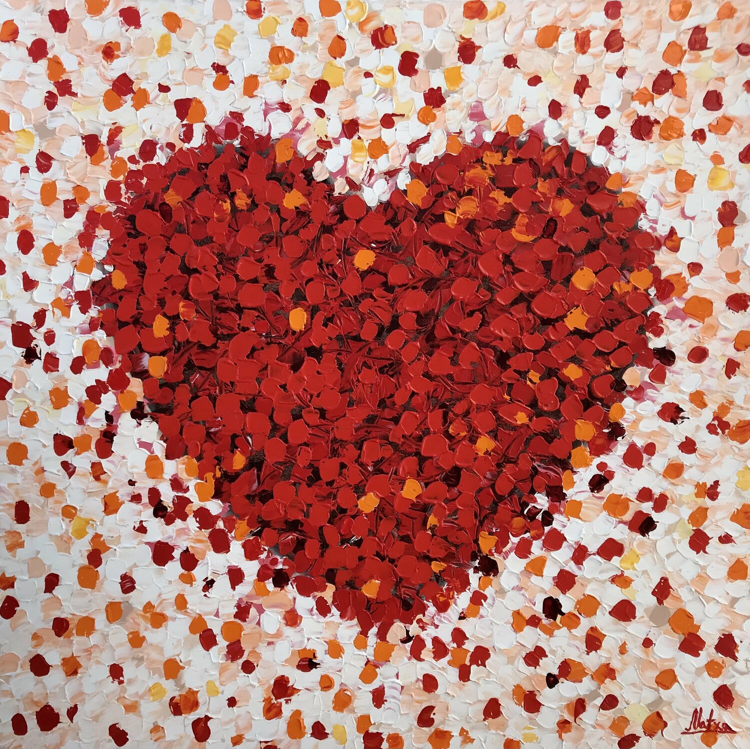Confession of Love, 4 Natalia Nosek (NATXA) Dipinto originale in vendita