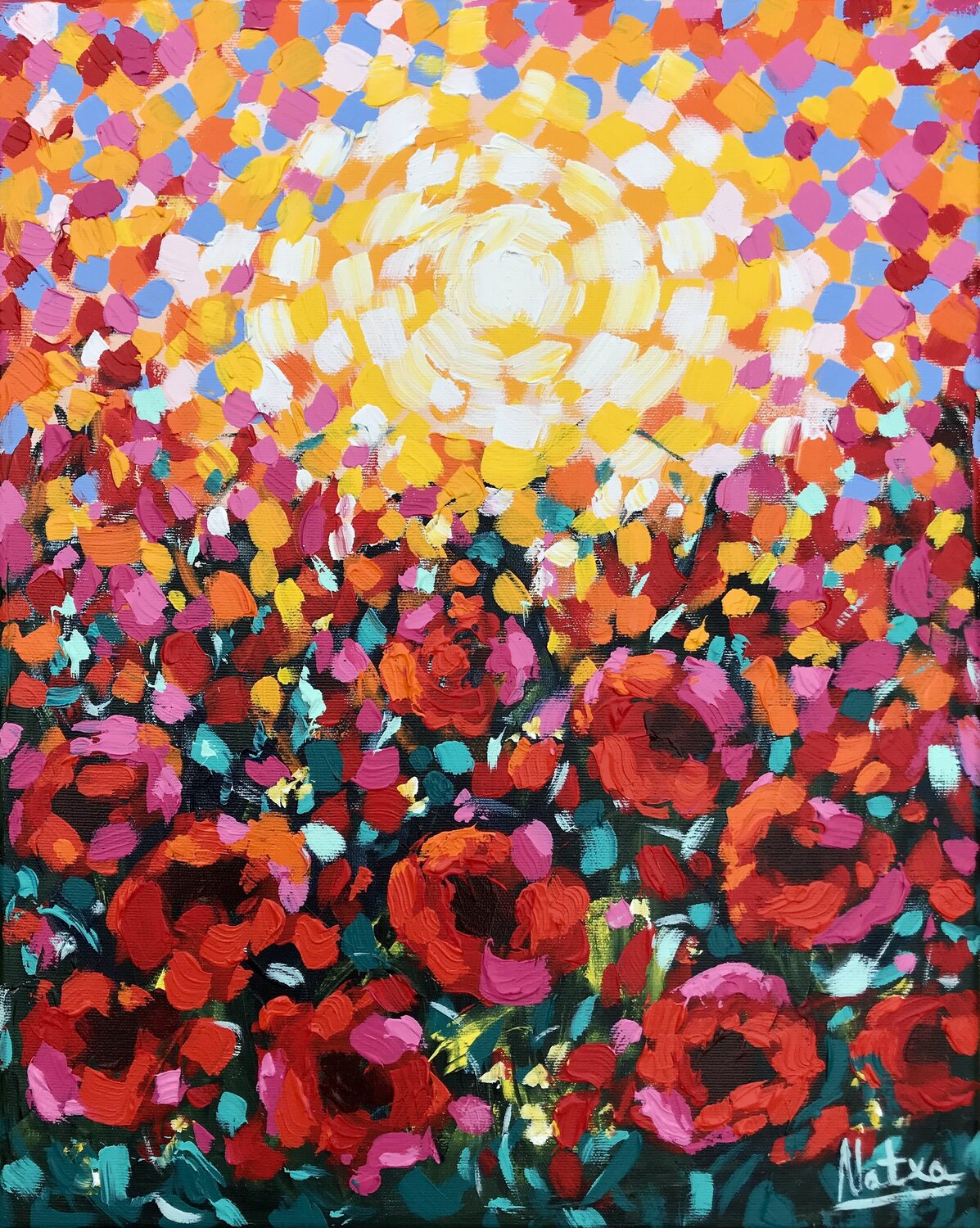 Sunset Poppies Natalia Nosek (NATXA)