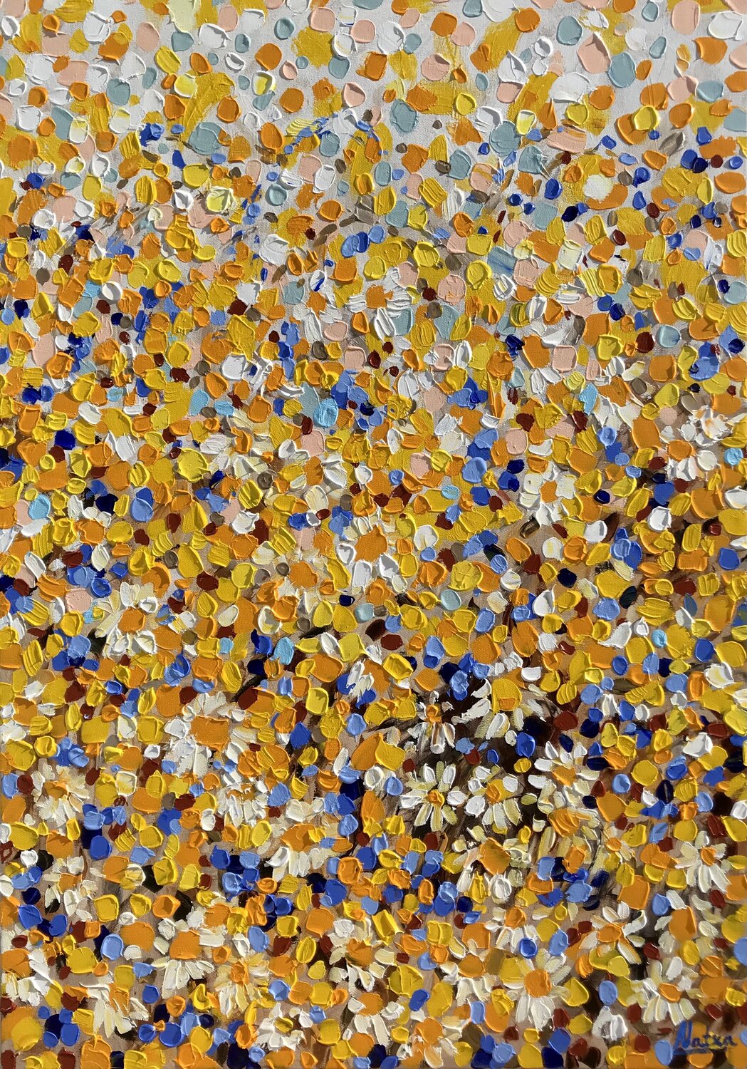 Spring Daisies & Cornflowers Natalia Nosek (NATXA)