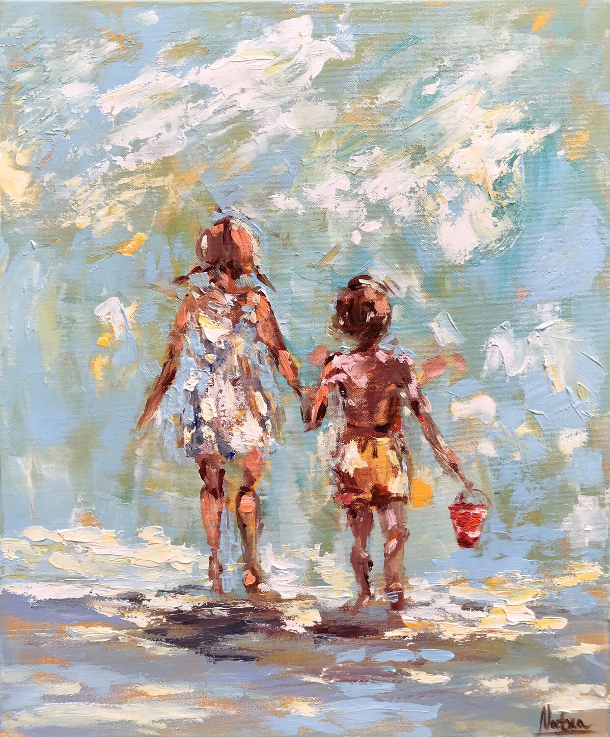 First Day on the Beach Natalia Nosek (NATXA)