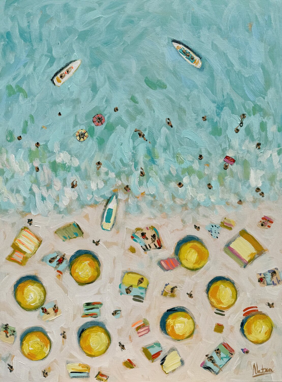 Blue Blue Beach Natalia Nosek (NATXA)