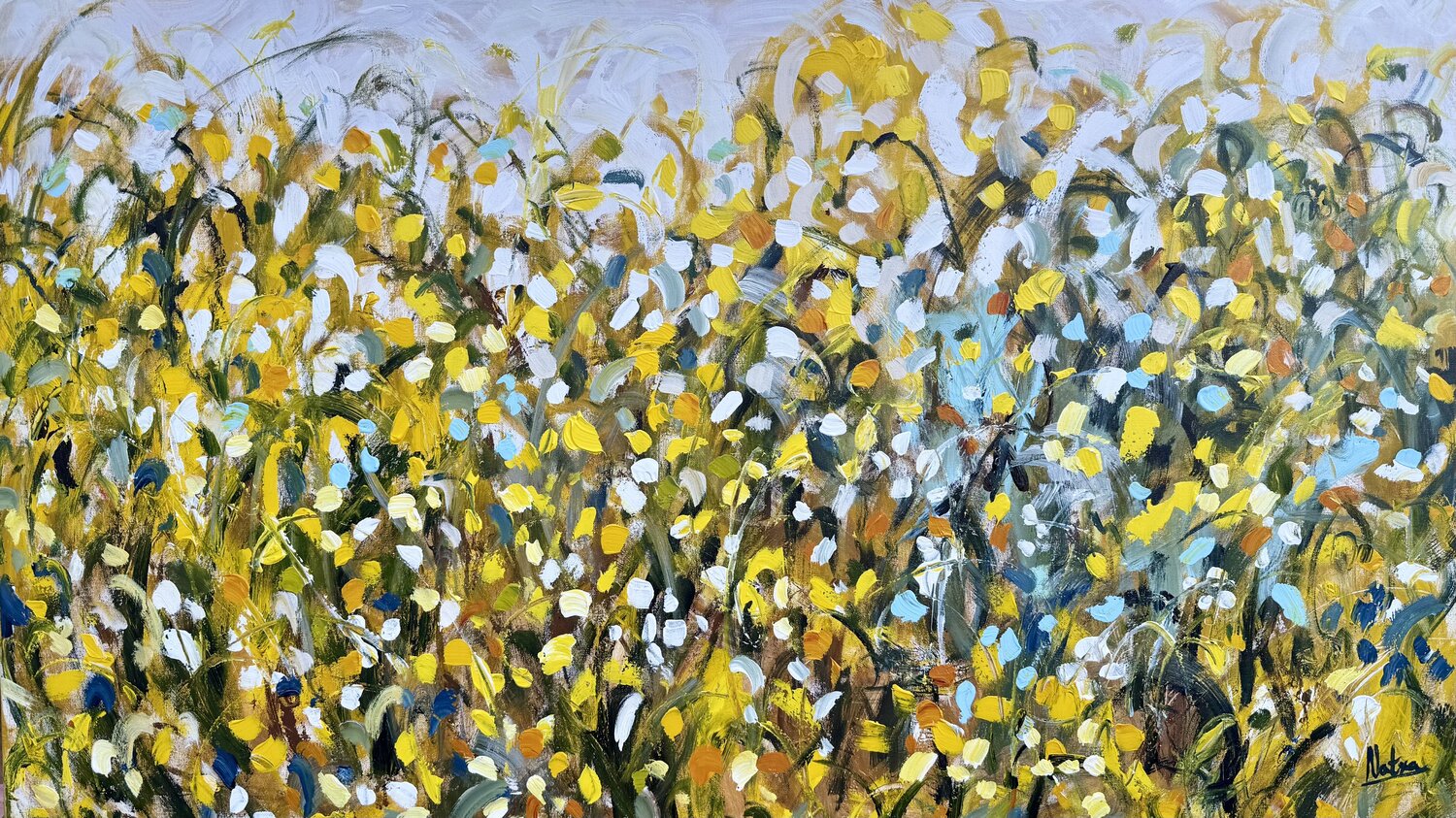 Golden Hour Natalia Nosek (NATXA) Originalgemälde zu verkaufen
