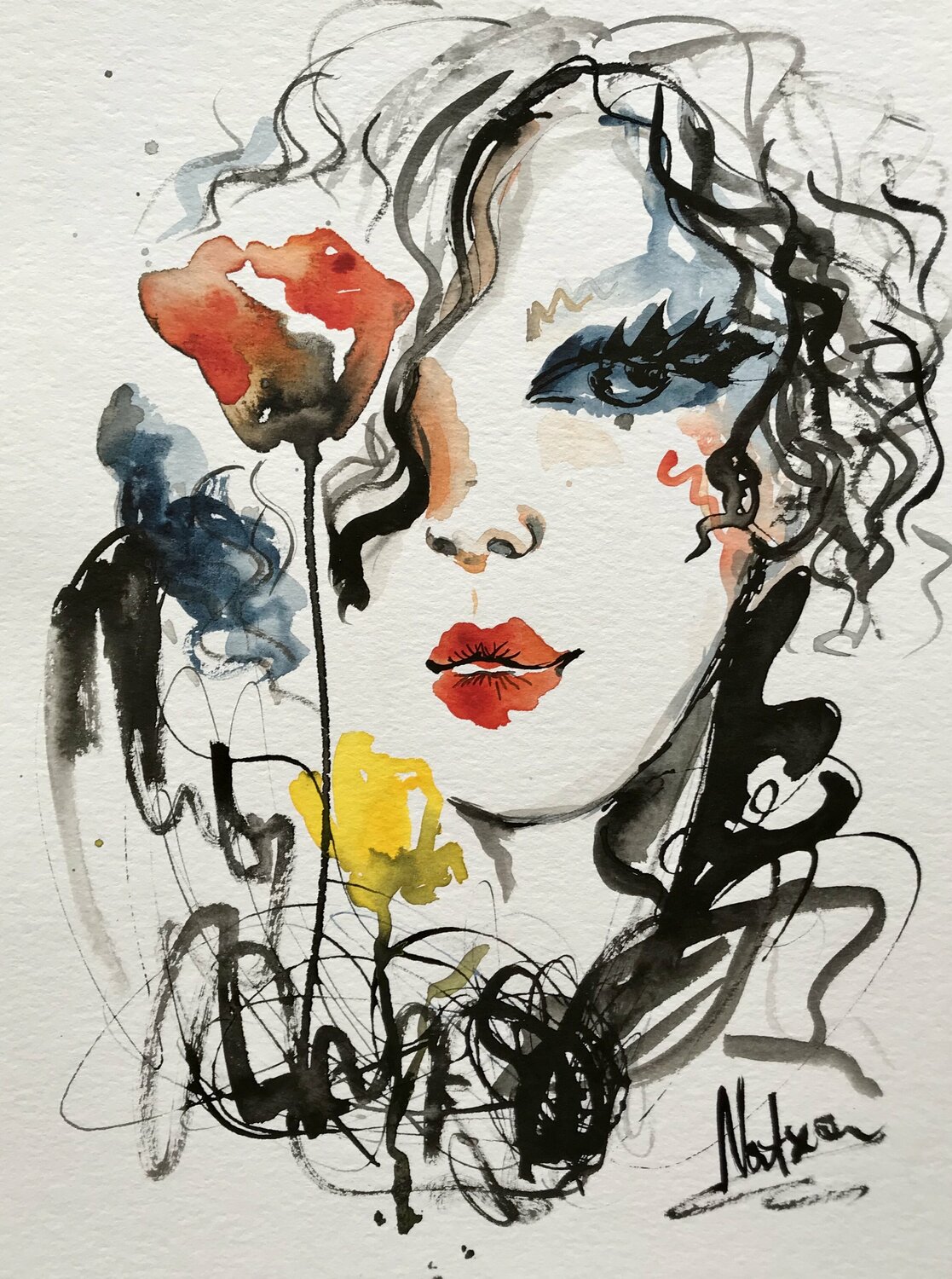 Red Poppy Natalia Nosek (NATXA)