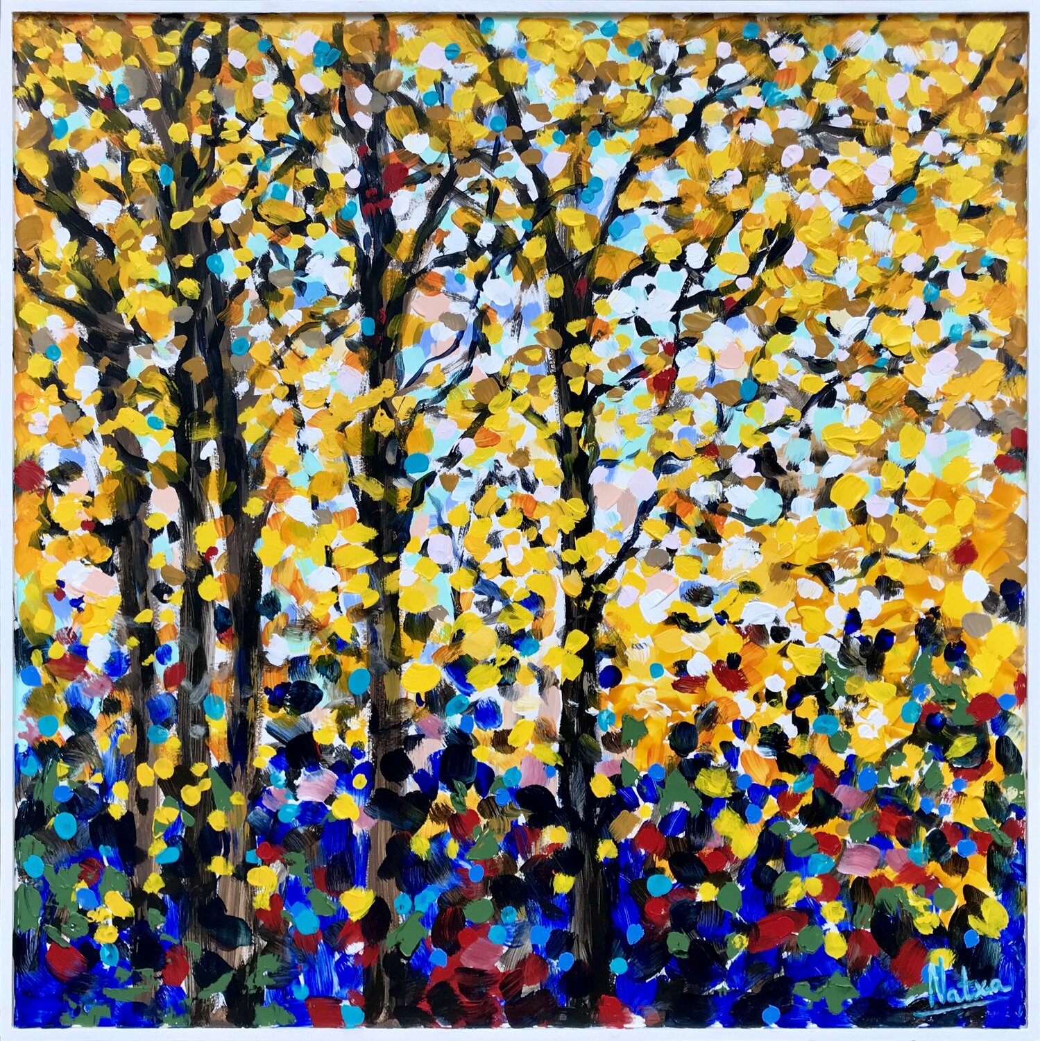 Beautiful Sunny Day Natalia Nosek (NATXA) Originalgemälde zu verkaufen