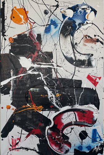 Bolteko (Obra exclusiva en Singulart) by KASTRO, Painting for Sale on Singulart