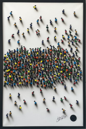 Kriatures Coffee #5009 by KASTRO, Painting for Sale on Singulart