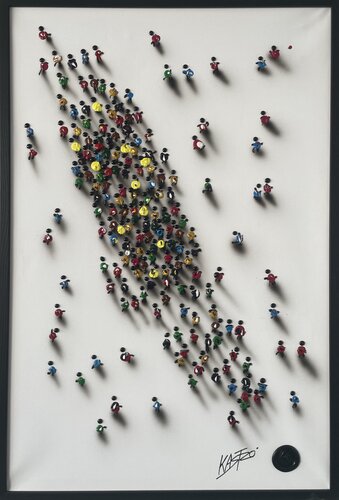 Kriatures Coffee #5010 by KASTRO, Painting for Sale on Singulart