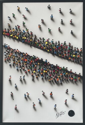 Kriatures Coffee #5011 van KASTRO, Schilderij te koop op Singulart