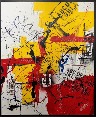Solyor (Obra exclusiva en Singulart) di KASTRO, Pittura in vendita su Singulart