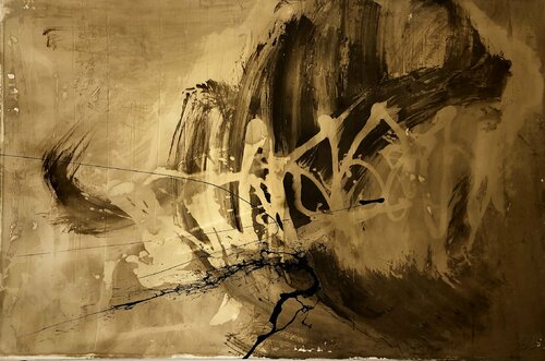 BrownBl van KASTRO, Schilderij te koop op Singulart