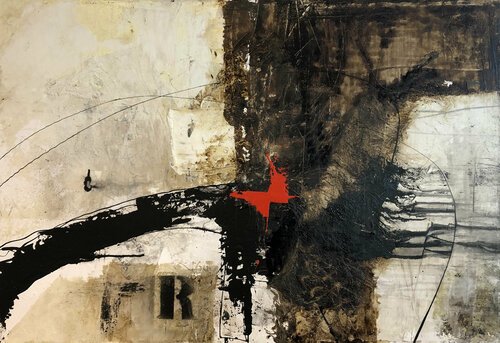SOLYUT (Obra exclusiva en Singulart) van KASTRO, Schilderij te koop op Singulart