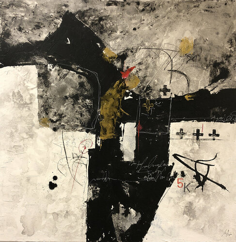 ALOK (Obra exclusiva en Singulart) van KASTRO, Schilderij te koop op Singulart