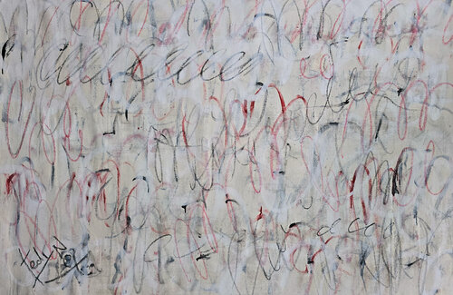 Conflicting Lines #2 by Tadas Zaicikas, 회화 for Sale on Singulart