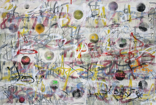 Conflicting Lines #5 by Tadas Zaicikas, 회화 for Sale on Singulart