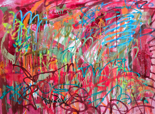 Conflicting Lines #8 by Tadas Zaicikas, 회화 for Sale on Singulart