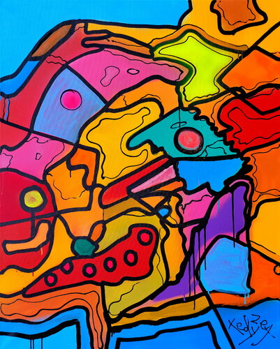 LINES #102 di Tadas Zaicikas, Pittura in vendita su Singulart