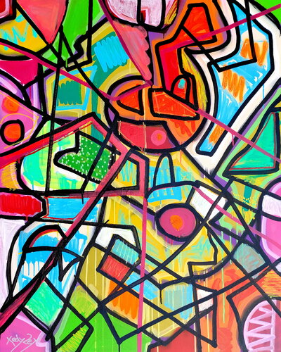 LINES #89 di Tadas Zaicikas, Pittura in vendita su Singulart