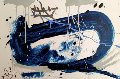 Wave #5 van Tadas Zaicikas, Schilderij te koop op Singulart
