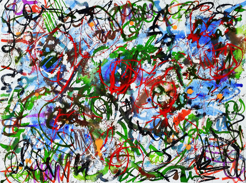 Burst of Summer _ page 4 van Tadas Zaicikas, Schilderij te koop op Singulart
