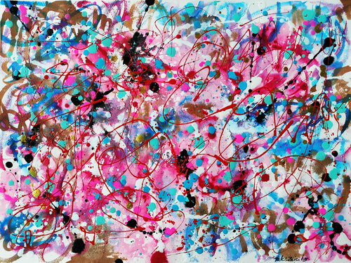 Burst of Summer _ page 9 van Tadas Zaicikas, Schilderij te koop op Singulart