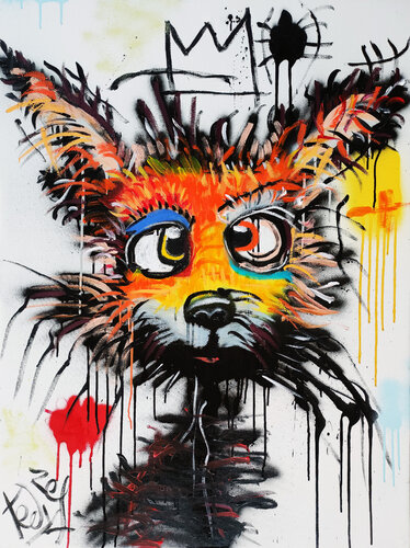 Vixen #4 van Tadas Zaicikas, Schilderij te koop op Singulart
