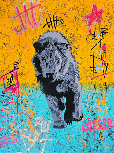 Majestic Graffiti von Tadas Zaicikas, Malerei kaufen auf Singulart