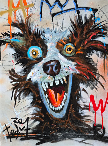 Majestic Madness di Tadas Zaicikas, Pittura in vendita su Singulart