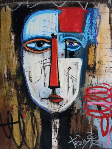 Split Silence von Tadas Zaicikas, Malerei kaufen auf Singulart