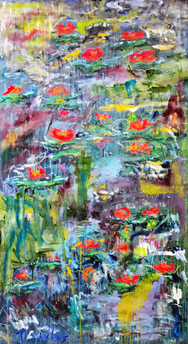 The Nymphaea #2 by Tadas Zaicikas, Painting for Sale on Singulart