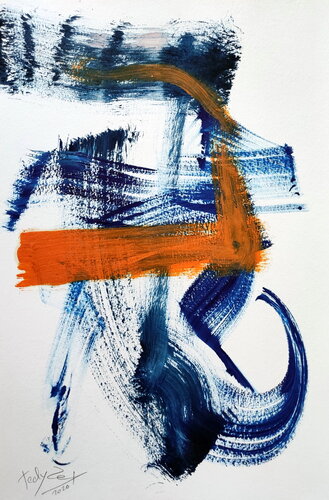 Wave #2 van Tadas Zaicikas, Schilderij te koop op Singulart