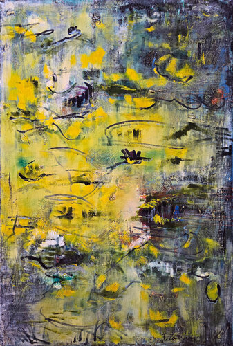 Pond #1 by Tadas Zaicikas, Painting for Sale on Singulart