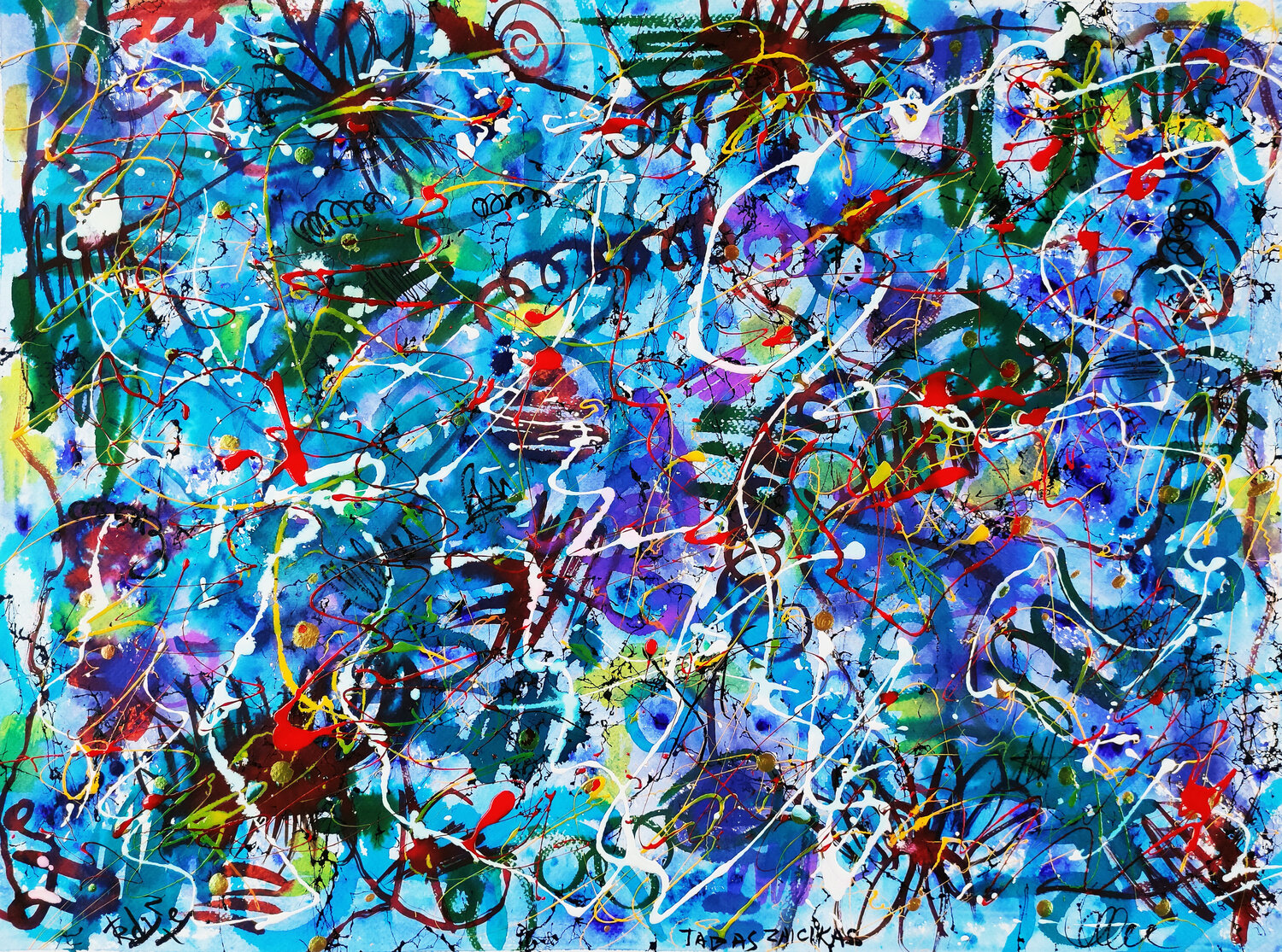 Burst of Summer _ page 5 Tadas Zaicikas Originalgemälde zu verkaufen