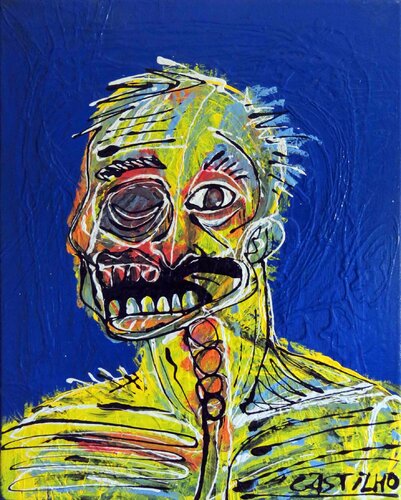 Untitled XIX di Hugo Castilho, Pittura in vendita su Singulart