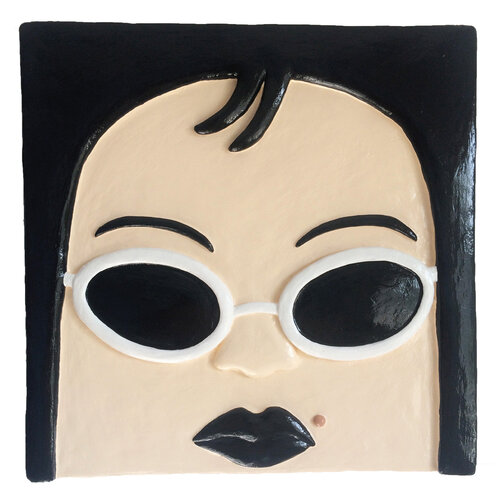 The bimbo lady is gothic de Hugo Castilho, Pintura a la venta en Singulart