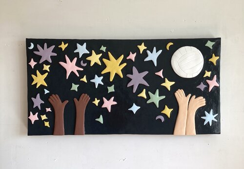 48 passes and lots of longing by Hugo Castilho, Painting for Sale on Singulart