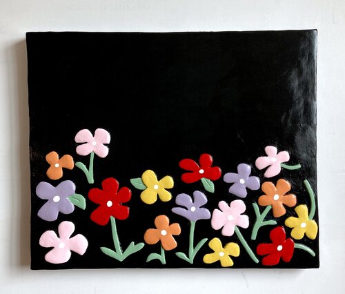 Growing up is suﬀering, loving is losing, dreaming is falling, living is smiling. by Hugo Castilho, Painting for Sale on Singulart