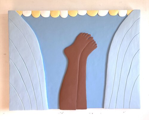 And the Tears I Shed Filled That Big Pool von Hugo Castilho, Malerei kaufen auf Singulart