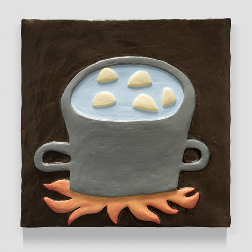 Potatoes make me sleepy, and I really need that. von Hugo Castilho, Malerei kaufen auf Singulart