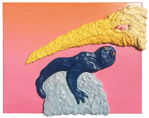 There is always someone who shows up by Hugo Castilho, Painting for Sale on Singulart