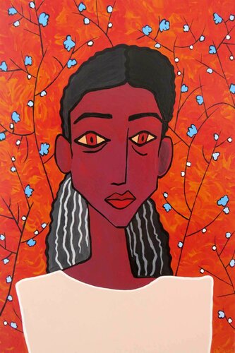 Woman II von Hugo Castilho, Malerei kaufen auf Singulart