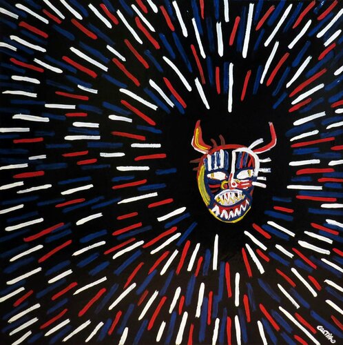 Basquiat scream by Hugo Castilho, Painting for Sale on Singulart