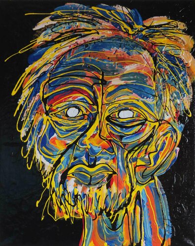 Untitled XVII di Hugo Castilho, Pittura in vendita su Singulart