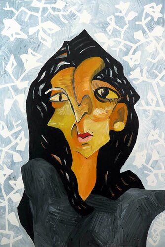 Woman IV di Hugo Castilho, Pittura in vendita su Singulart