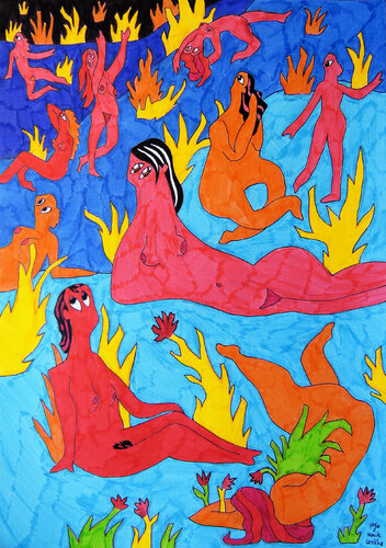 nº17 di Hugo Castilho, Disegno in vendita su Singulart